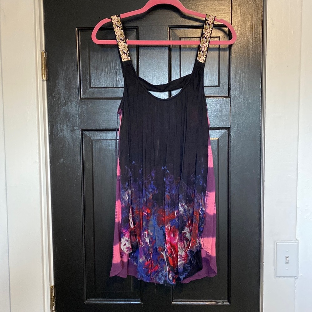 adorable free people sheer tunic